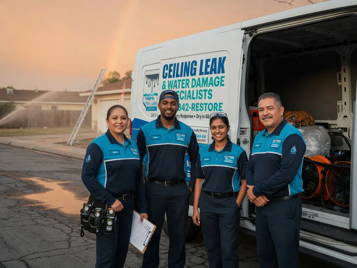 Ceiling Leak Cleanup company in Frisco, TX